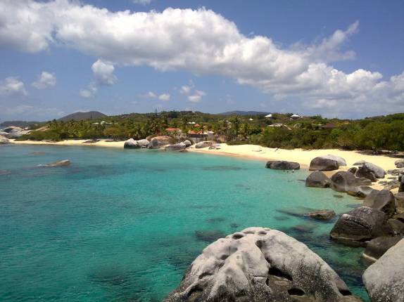 The Baths, principal atração de Virgin Gorda e de BVI